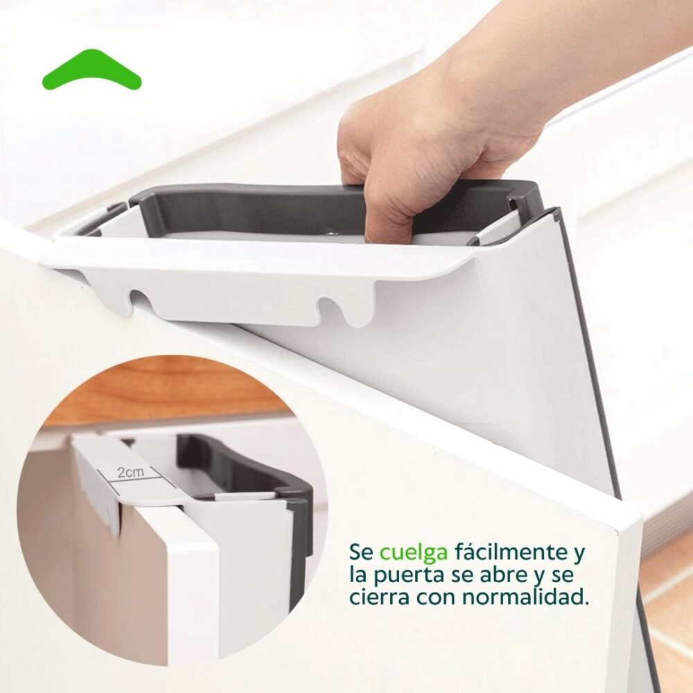 Tacho Plegable con Dispensador para Bolsas