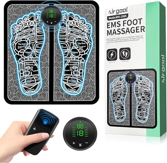 Masajeador de pies eléctrico recargable