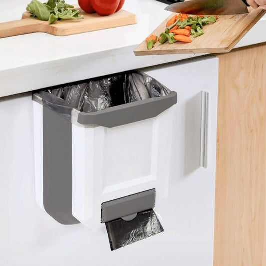Tacho Plegable con Dispensador para Bolsas